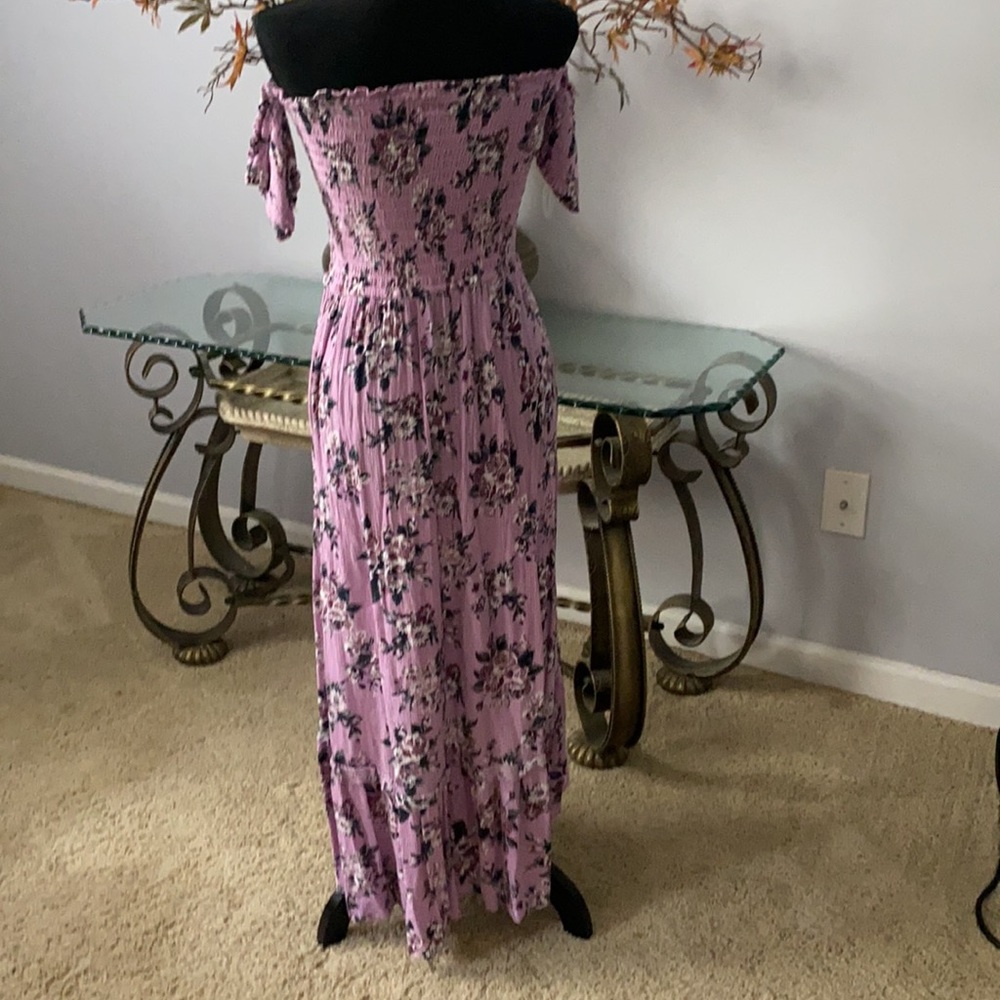 Purple floral Dress - Picture 10 of 12
